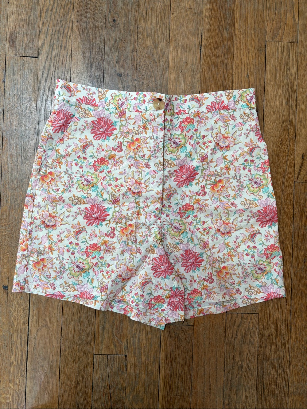 Rachel Comey Floral High-Waist Shorts size 2